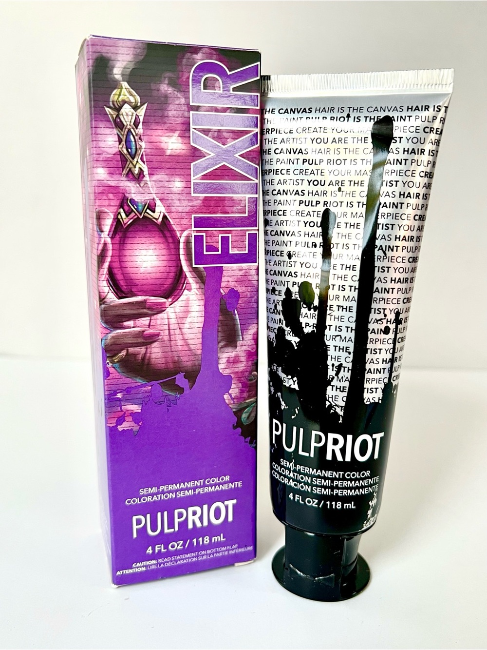 Pulp Riot “Elixir” Bright Purple Hair Color - Picture 2 of 15